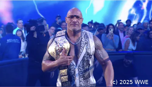 wwe raw 060125 the rock