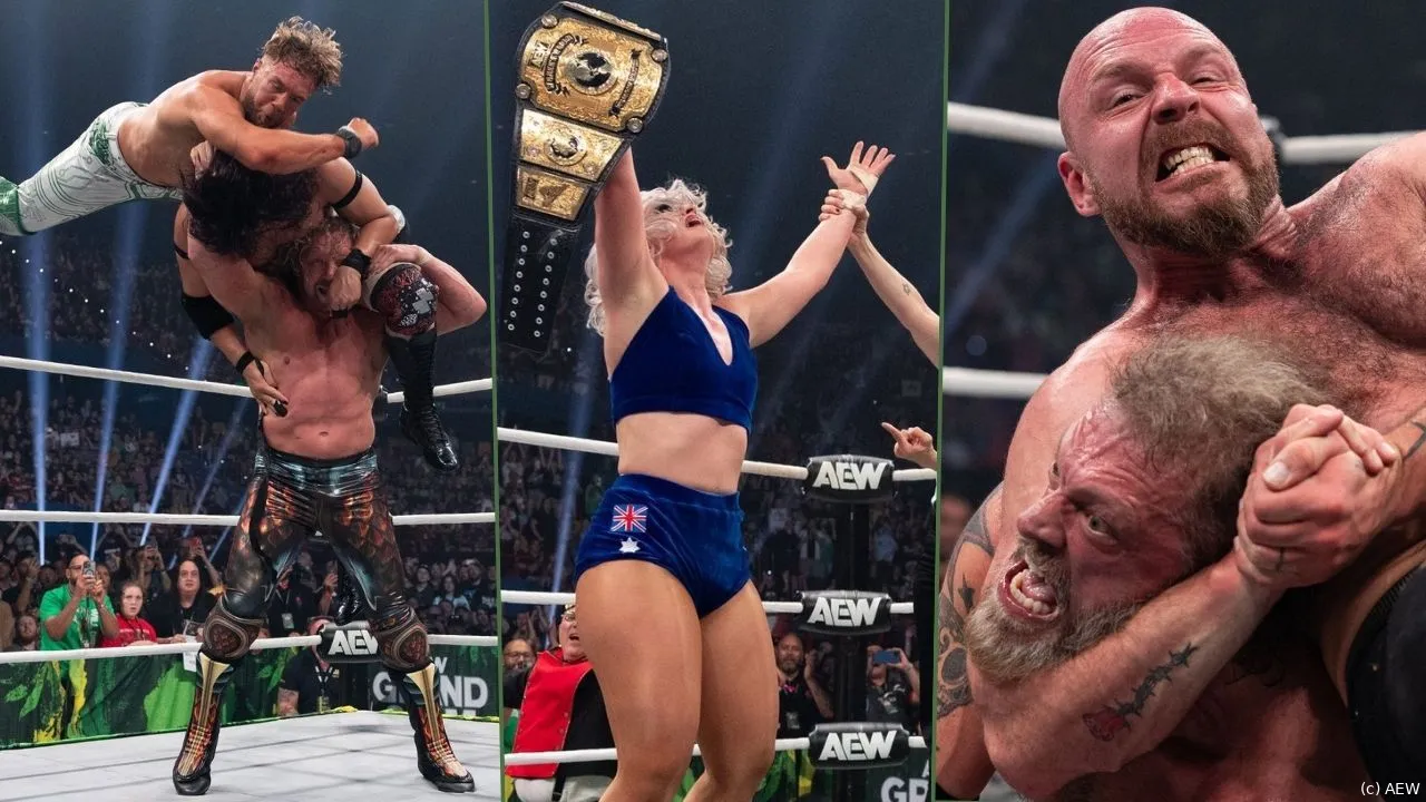 aew grandslam australia 150225