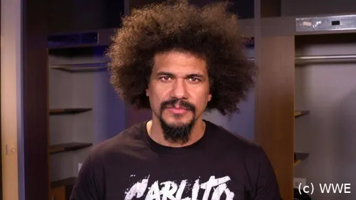 Carlito glänzte bis zuletzt mit vollem Haupthaar bei WWE