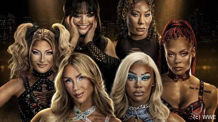 wwe_sunday_nights_main_event_charlotte_alexa_tatum_michin_jade_b_fab