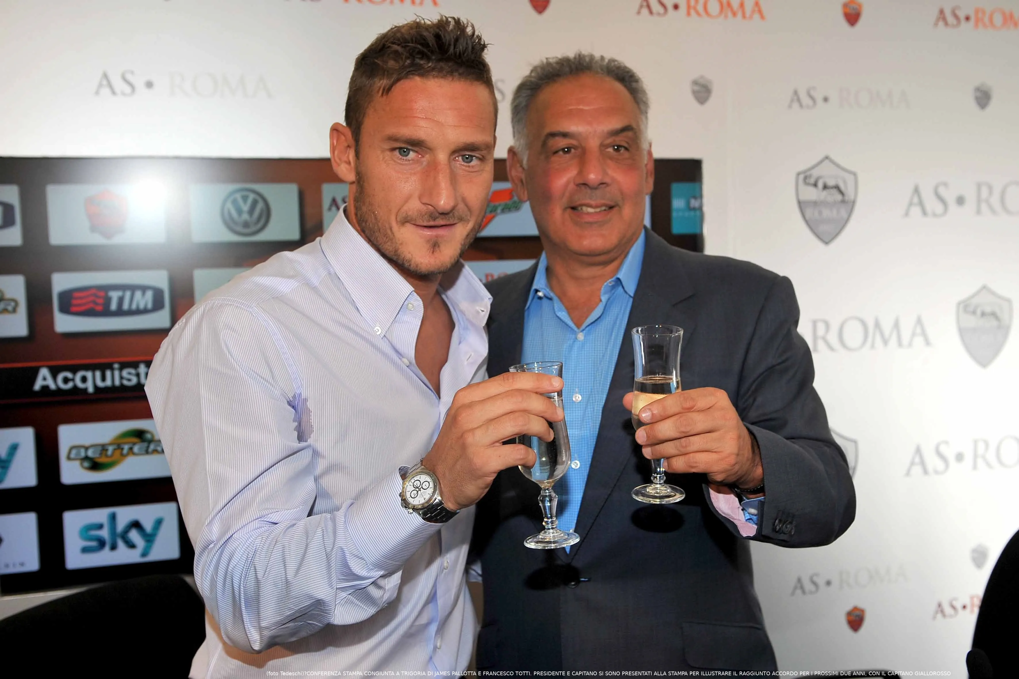 pallotta totti brindisi ok