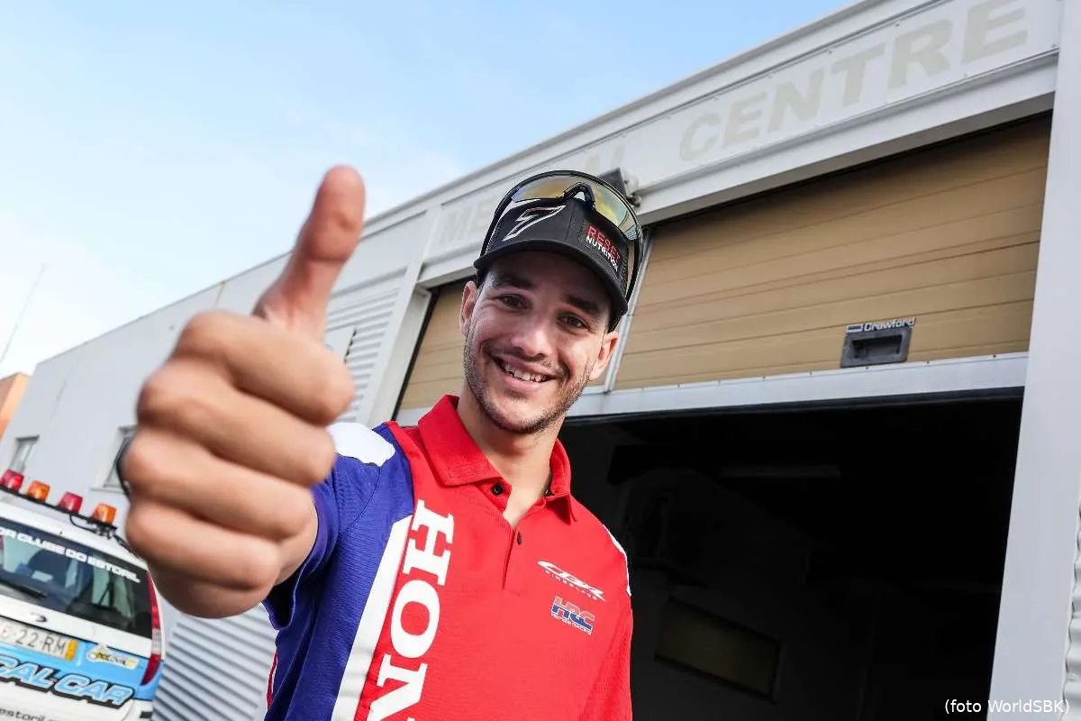 Iker Lecuona pilota Honda HRC Superbike SBK