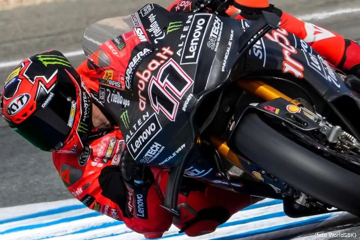 Nicolo Bulega Ducati Panigale V4 R 2026 Superbike SBK Test