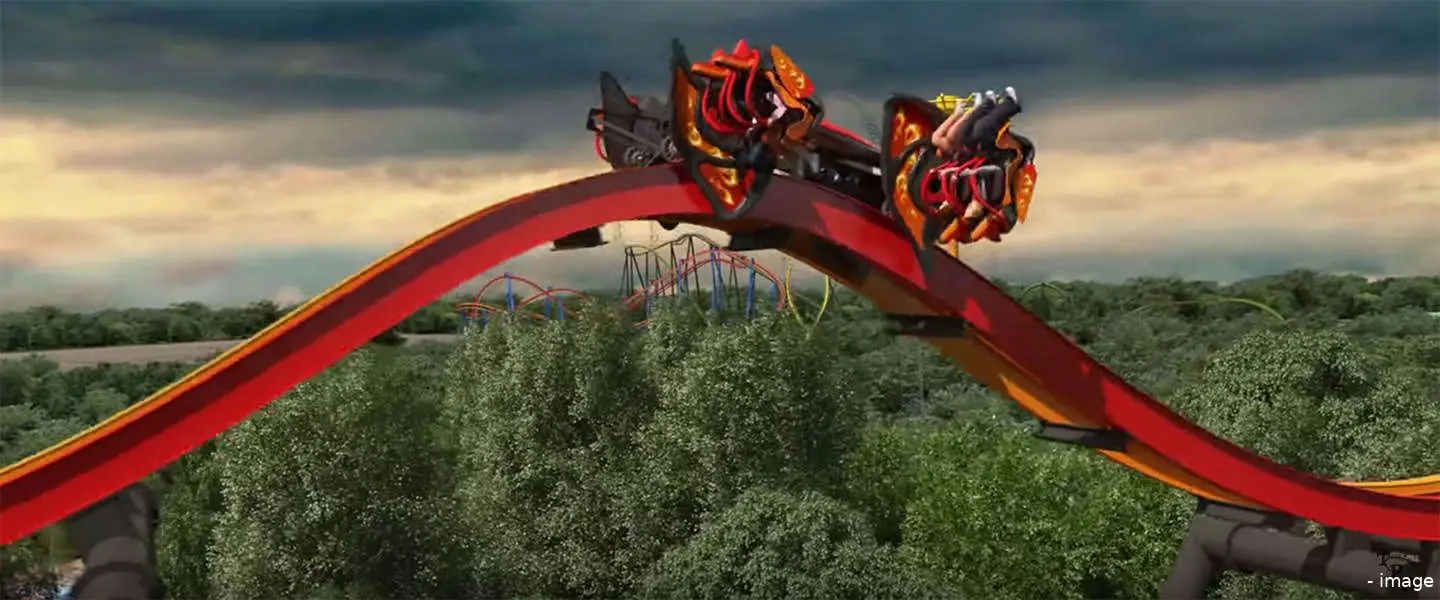 achtbaan six flags