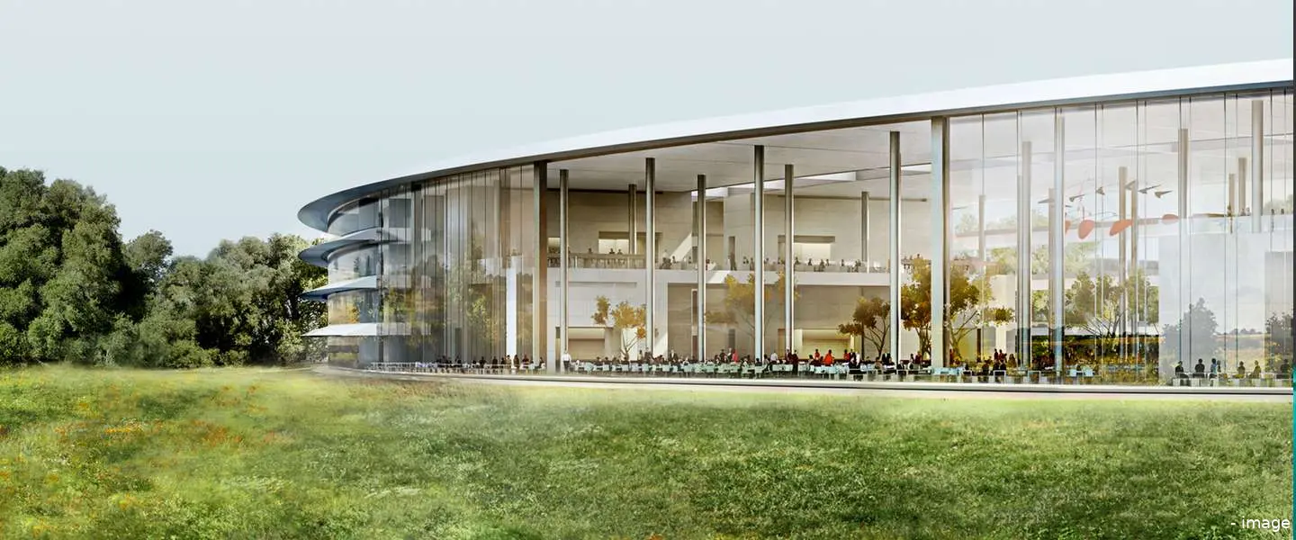 apple campus render