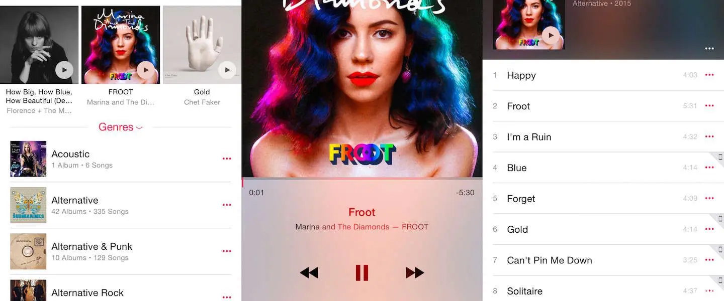 apple muziek app