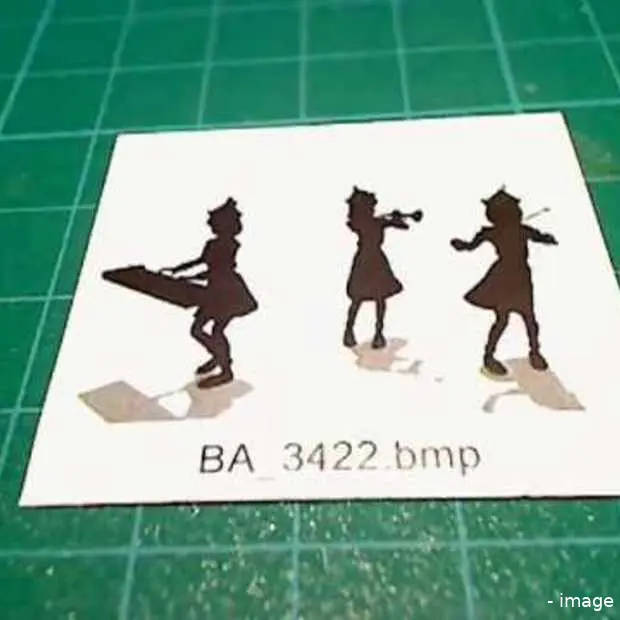 bad apple stop motion pv