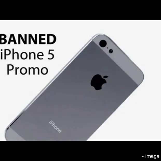 banned iphone 5 promo