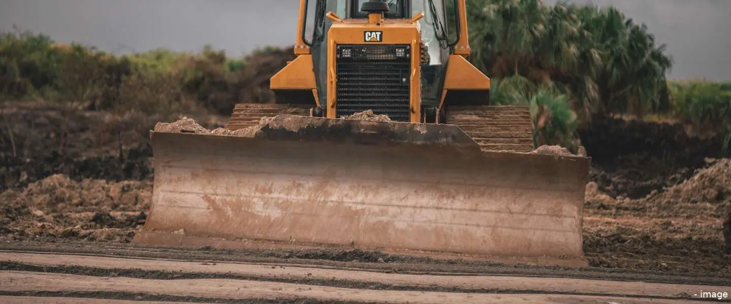 bulldozer header