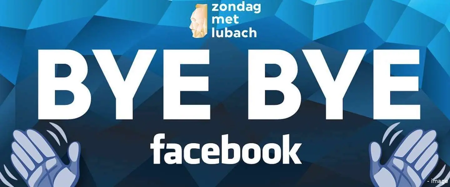 bye bye facebook