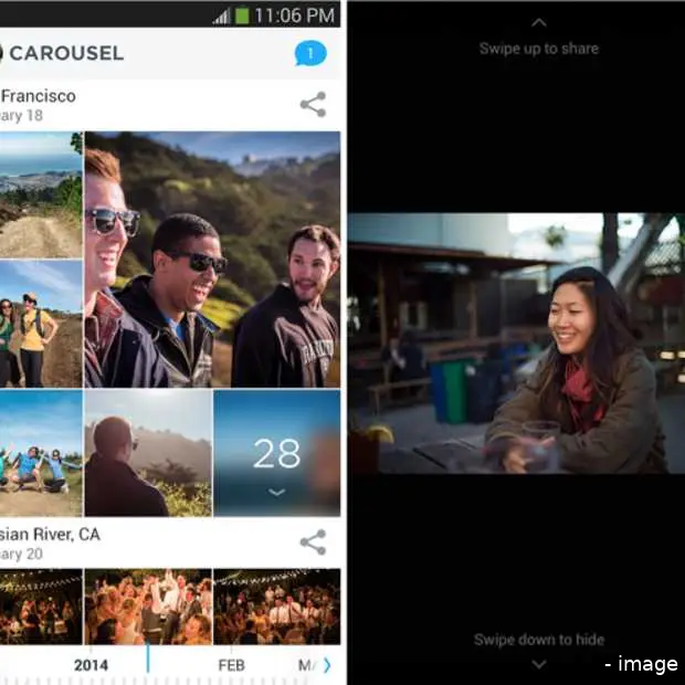 carousel app verbetert fotomogelijkheden