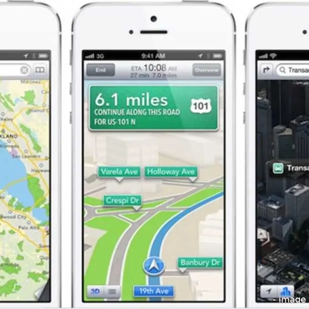 contract tussen apple en google over map
