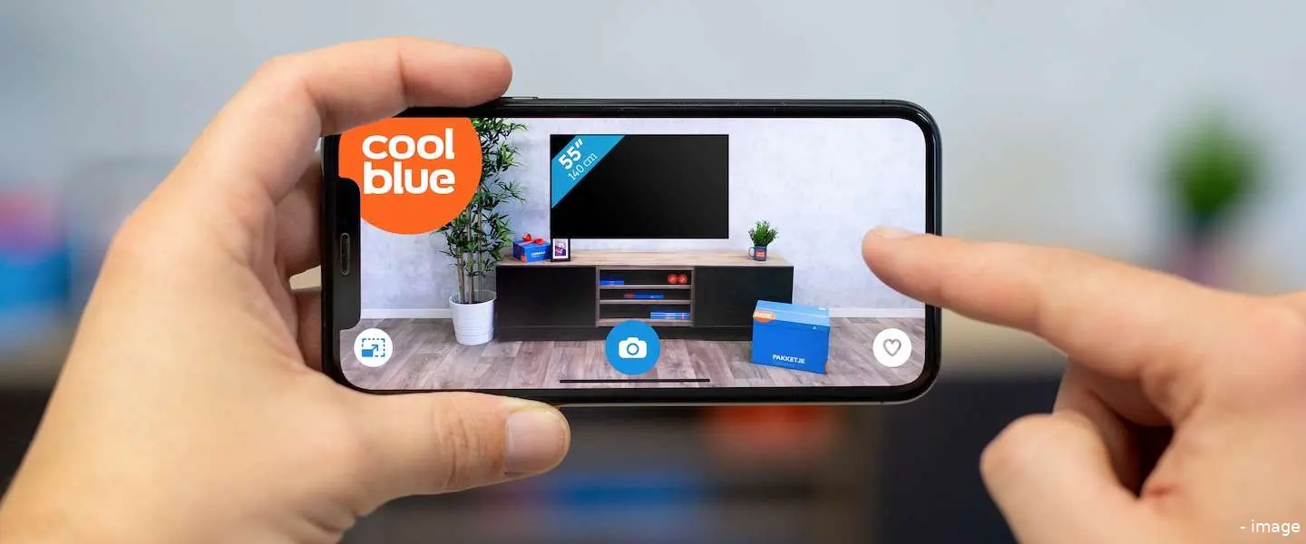 coolblue tv augmented reality