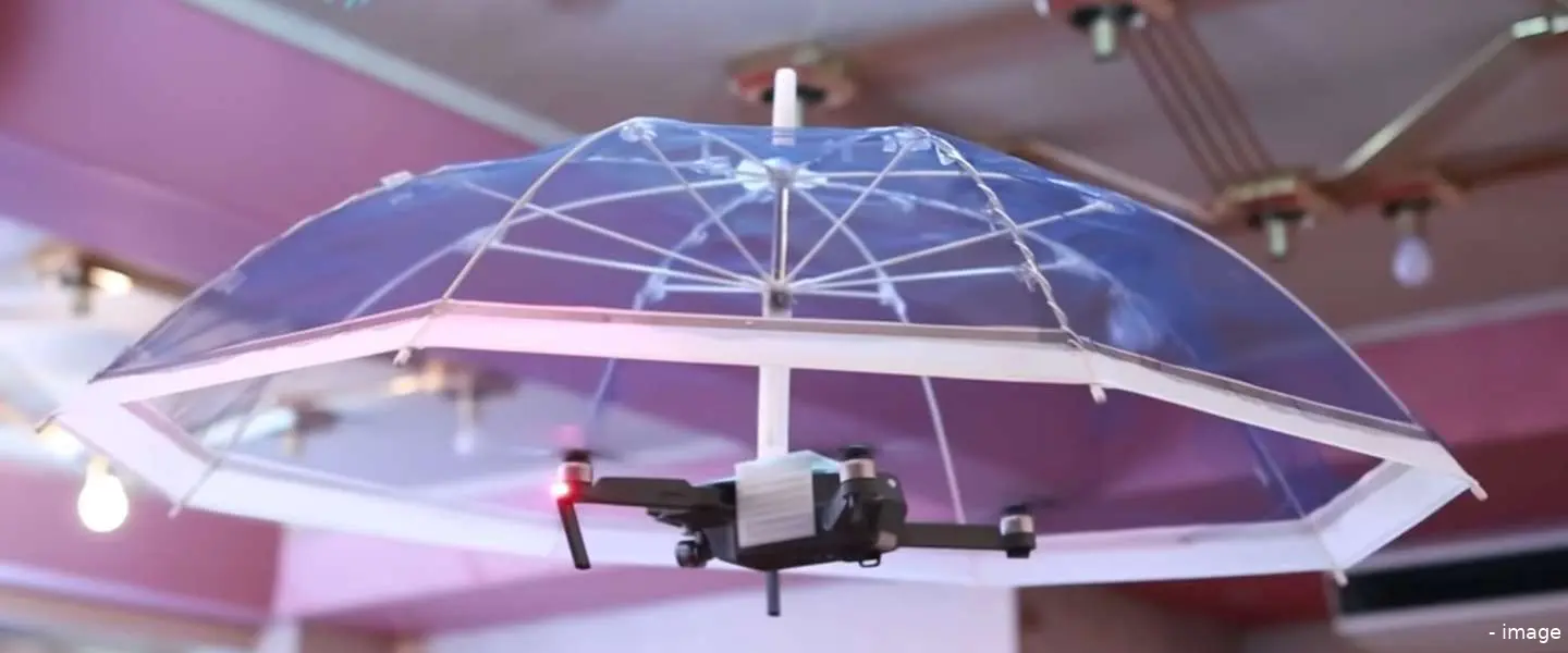 drone parasol lawaai