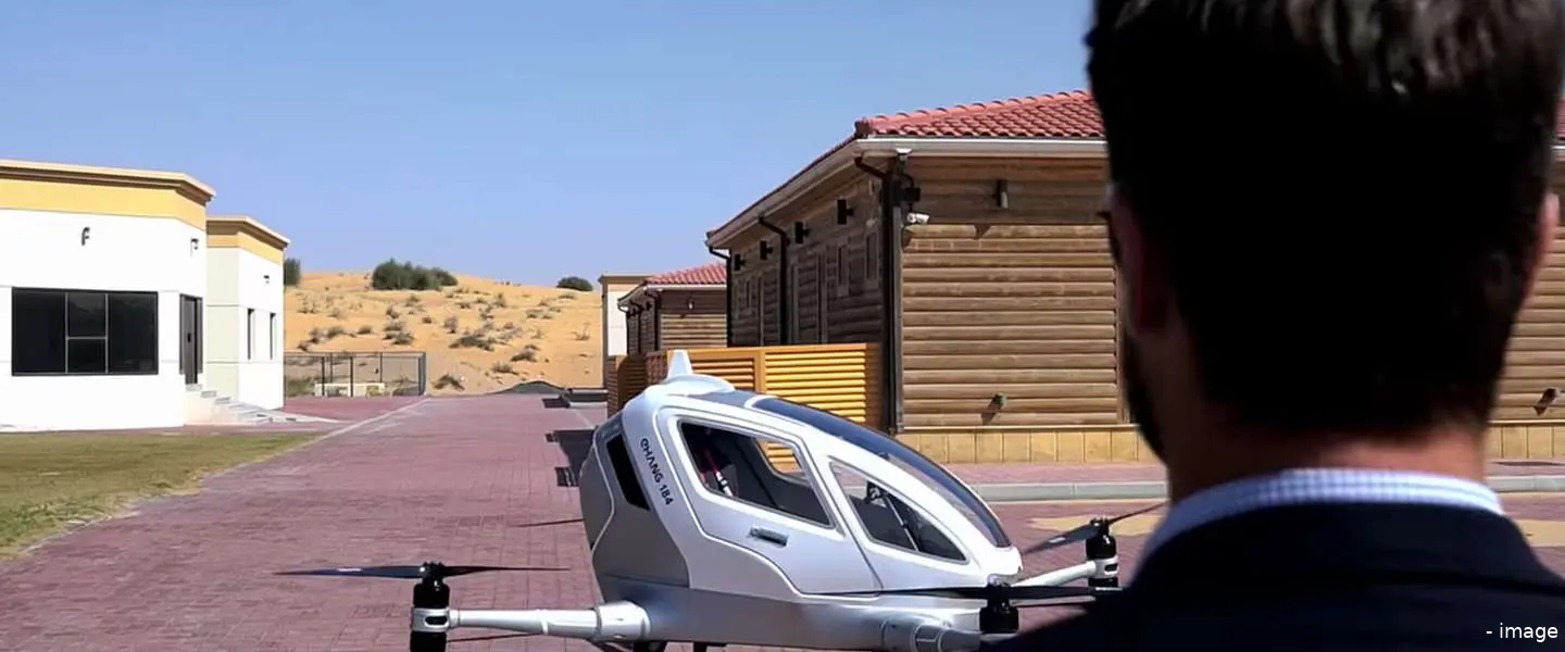 dubai drone taxi