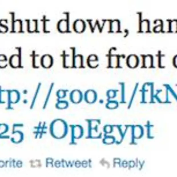 egypte vrijwel volledig offline