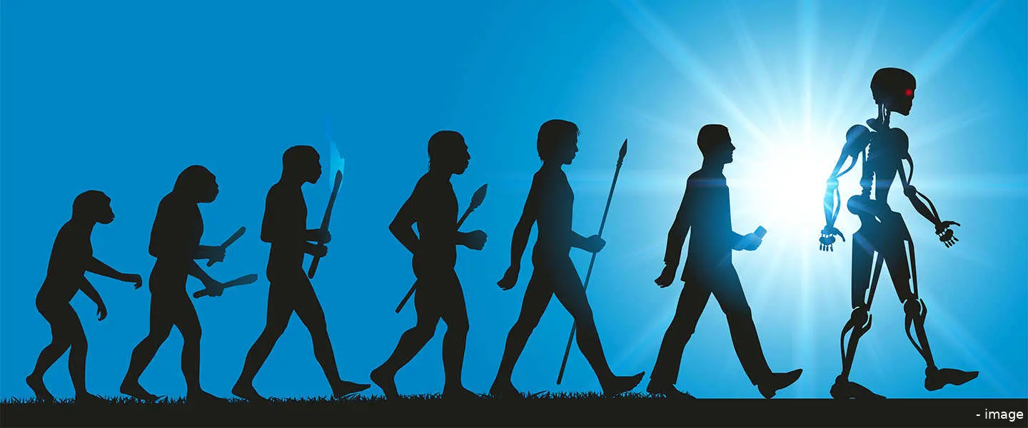 evolutie mensheid robots