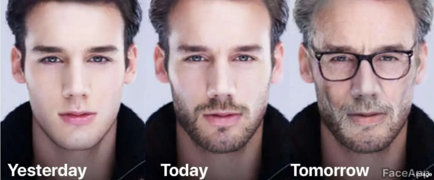 faceapp gezicht ouder