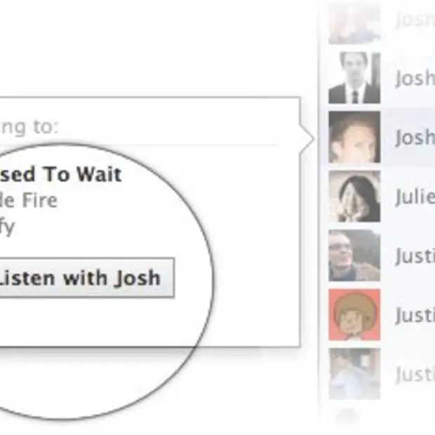 facebook maakt muziek luisteren social
