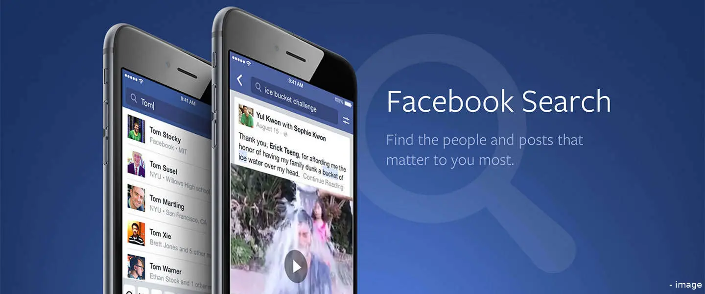 facebook search