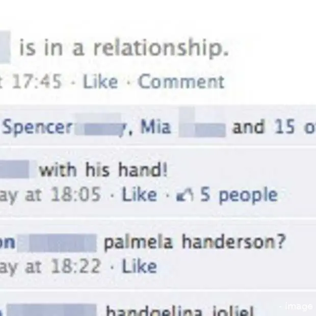 facebookstatus loopt uit de hand