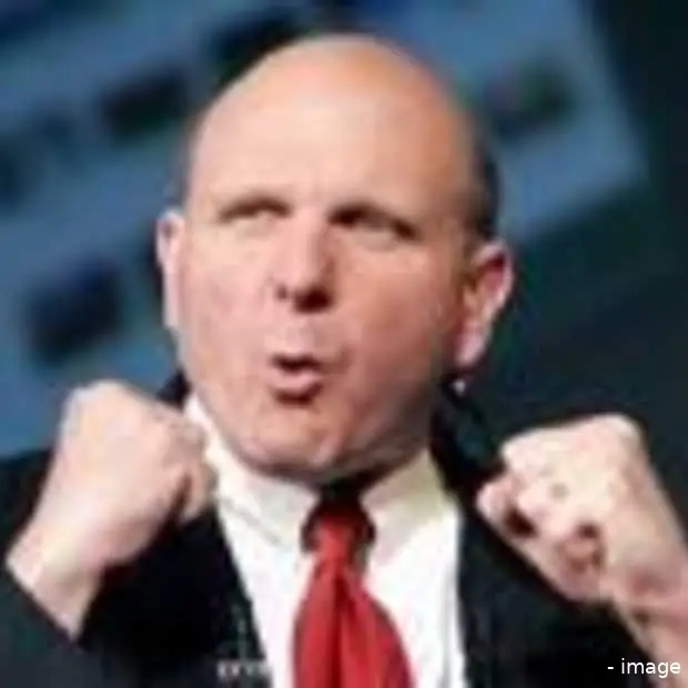 freshhead aan tafel bij steve ballmer