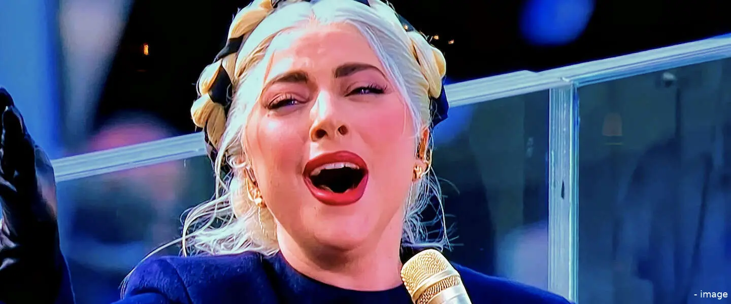 gaga inhuldiging biden