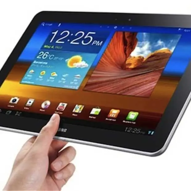 galaxy tab 10 inch uit de schappen na ui