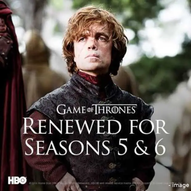 game of thrones krijgt ook een vijfde en