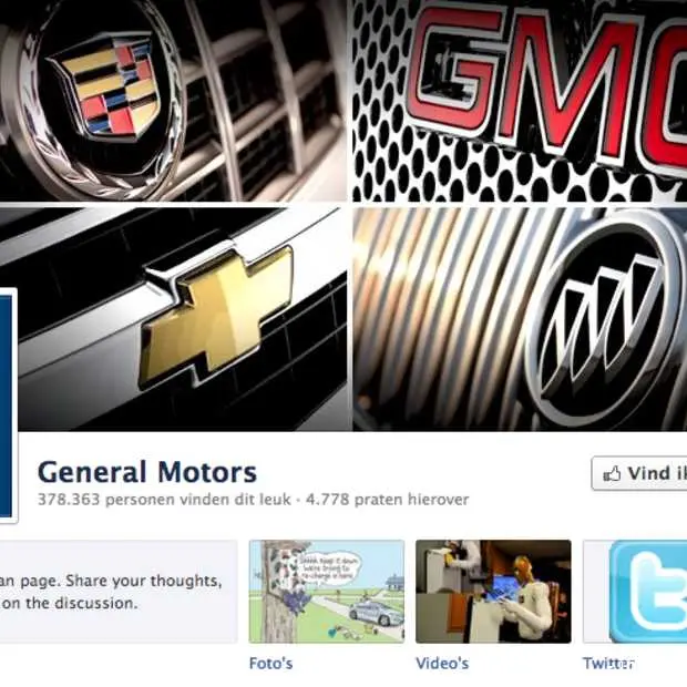 general motors stopt met adverteren op f