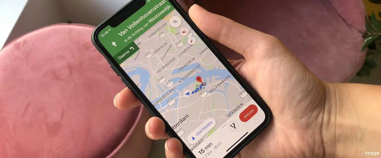 google maps functies