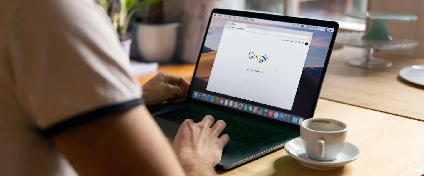google search header