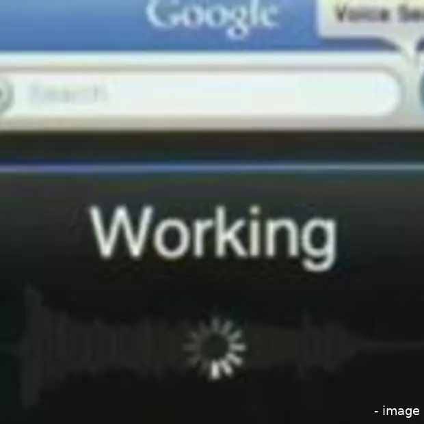google voice search via iphone