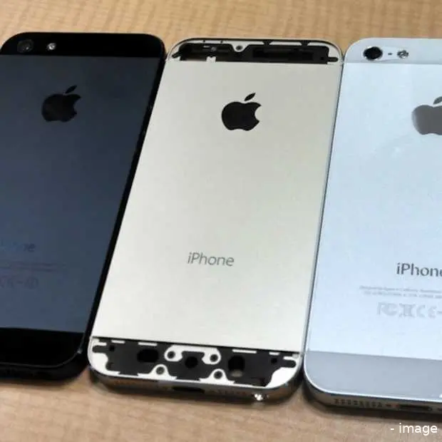 goudkleurige iphone 5s