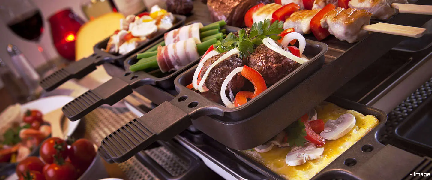 gourmetten in de zomer