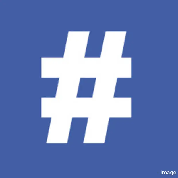 hashtags inmiddels ook beschikbaar op fa