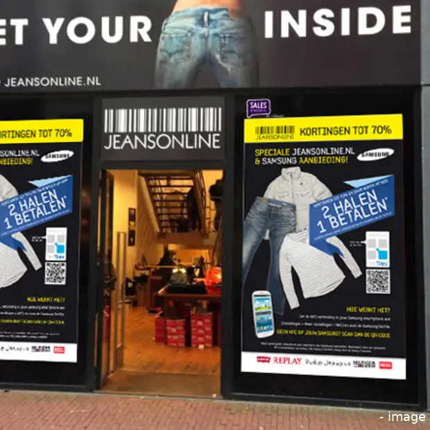 het nieuwe shoppen nfc activatie bij jea