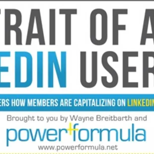 het portret van een linkedin gebruiker i
