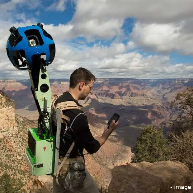 hoe google street viewed de grand canyon