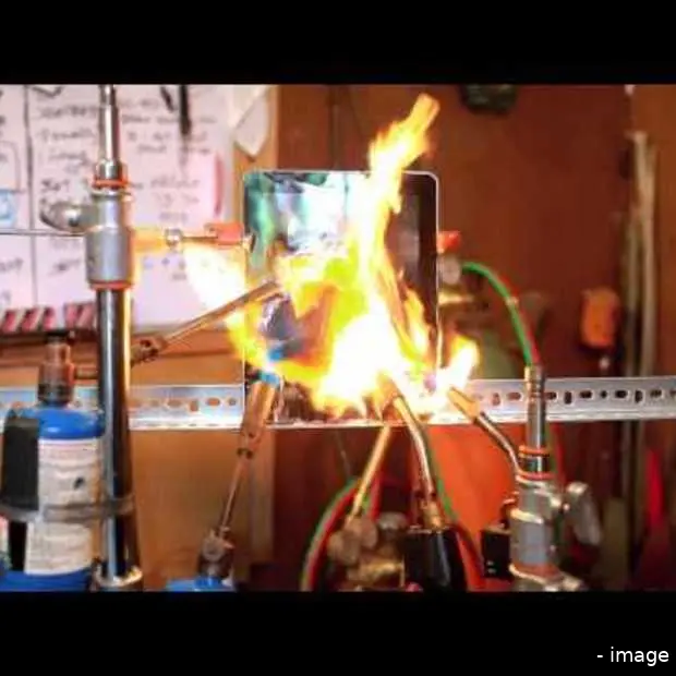 how to melt an ipad