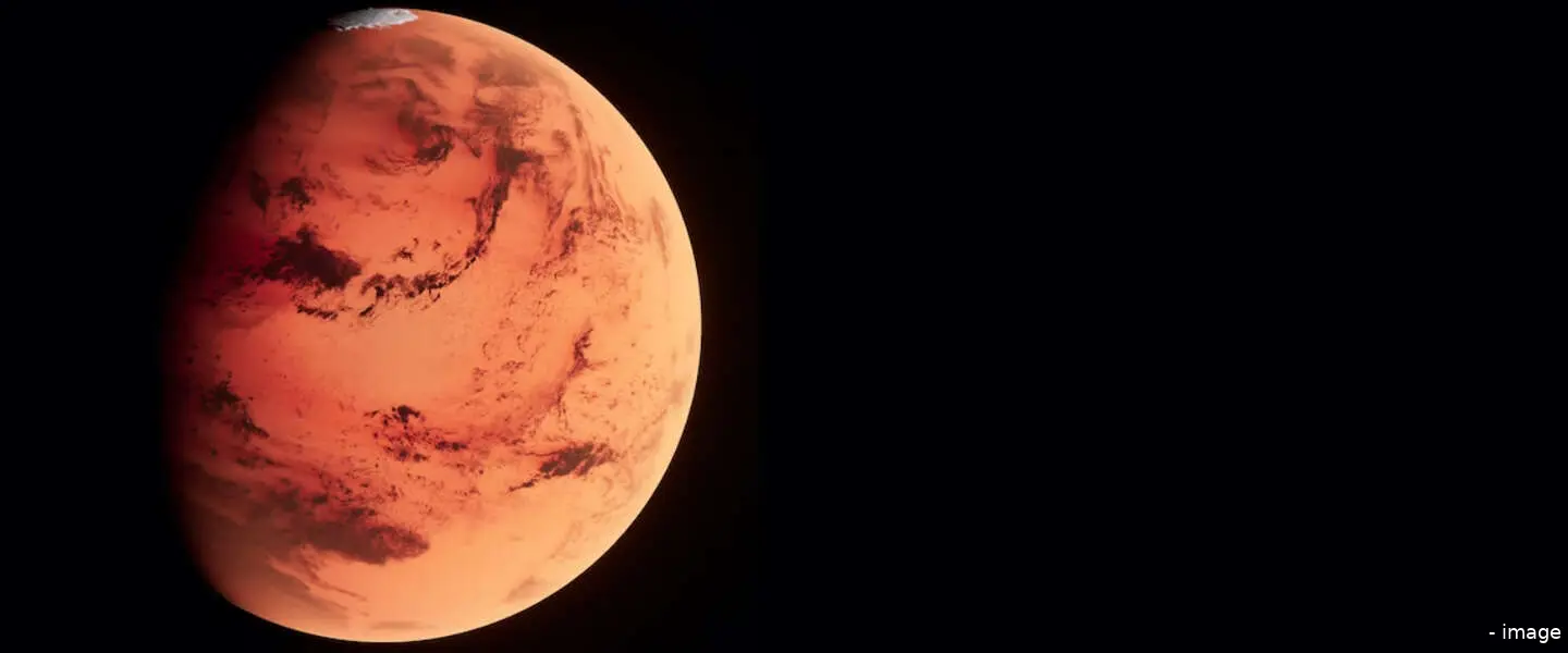 ijs op mars