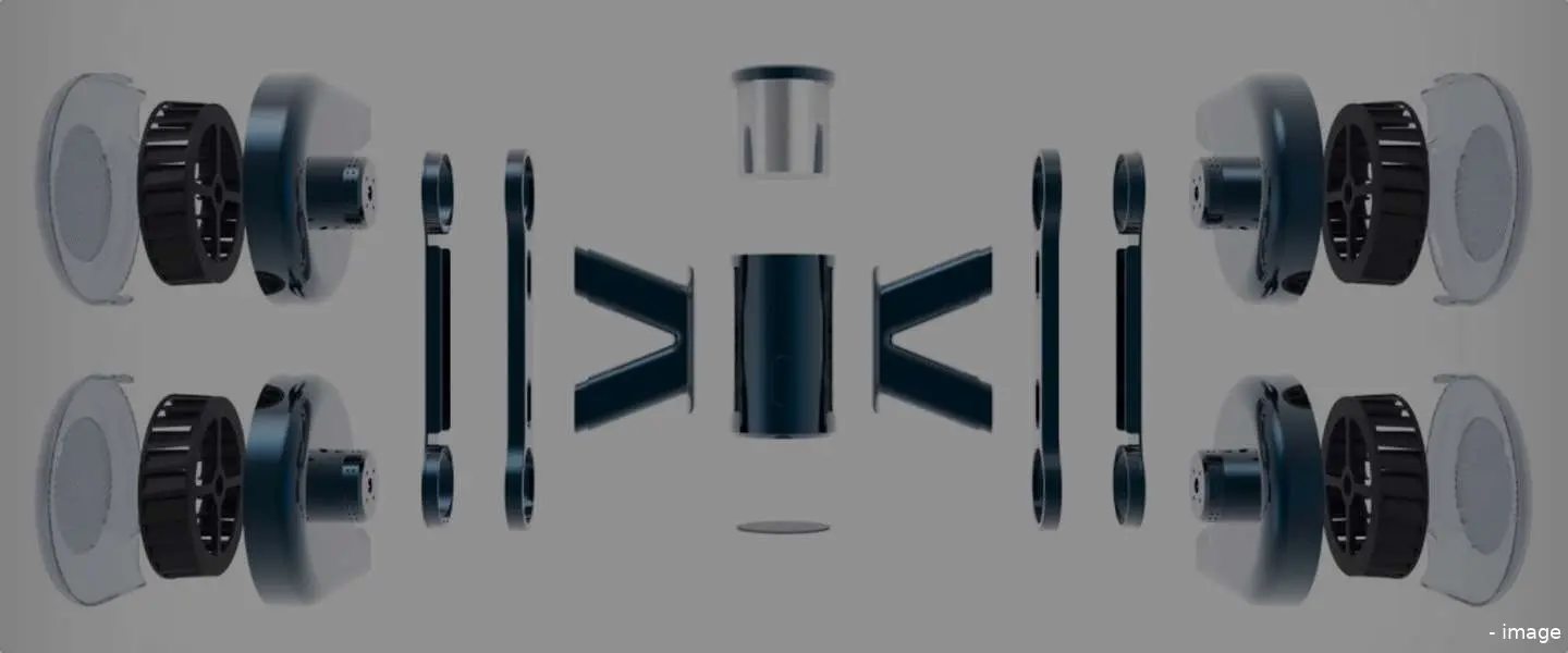 impeller drone geen propellers