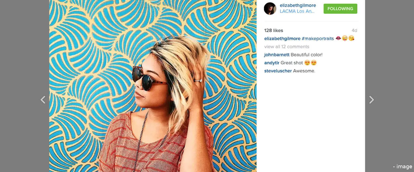 instagram weblayout