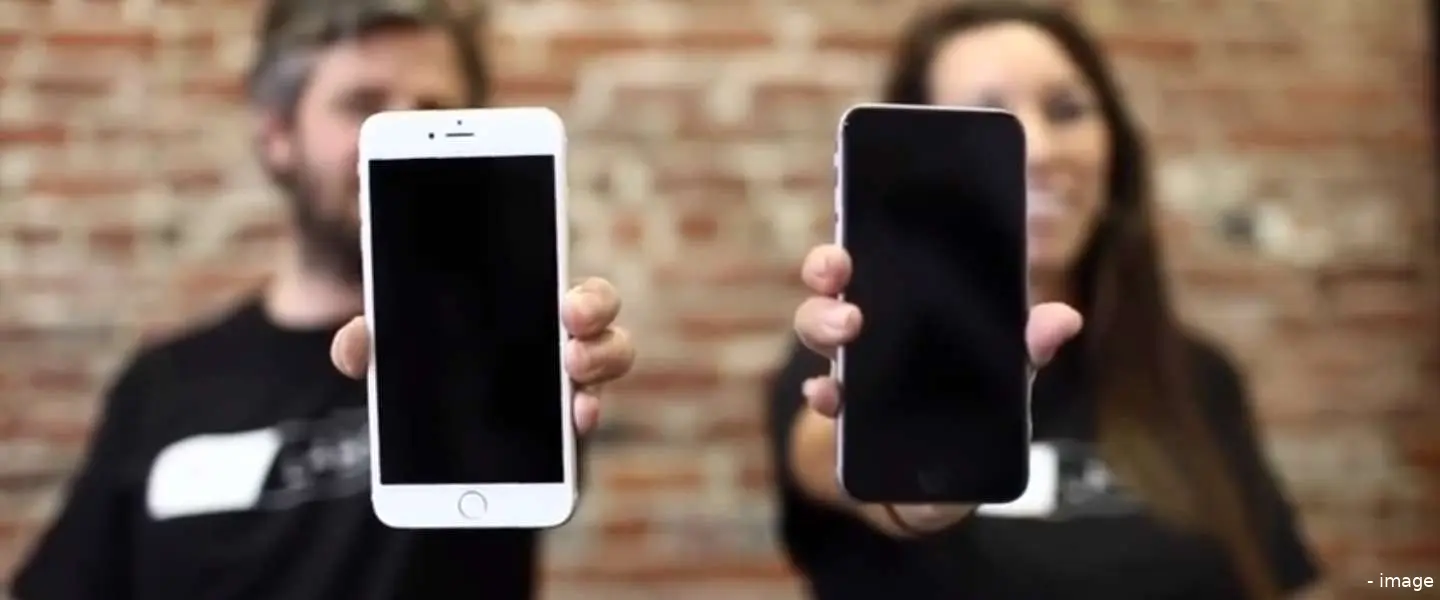 iphone 6 in handen