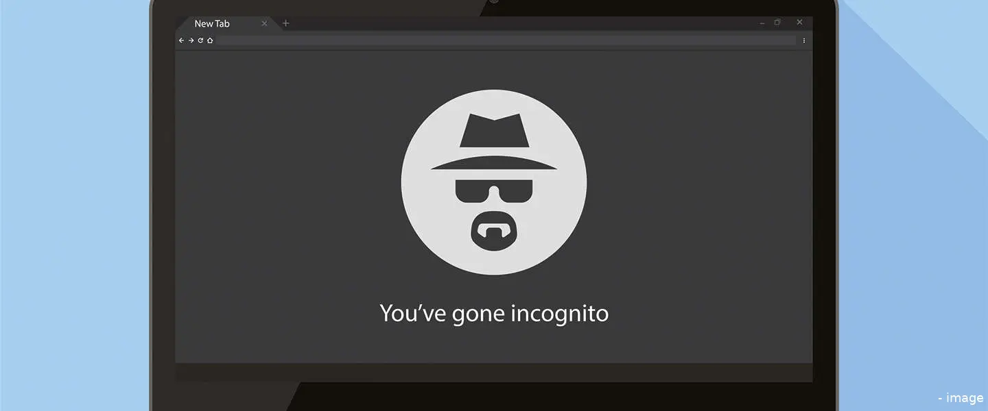 je bent incognito