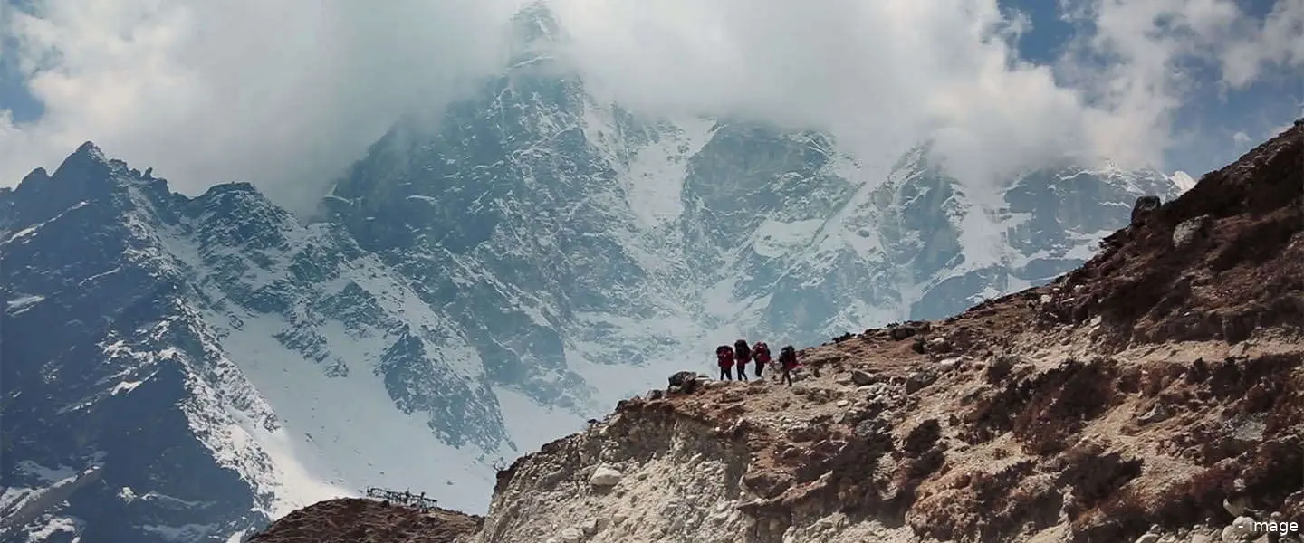 khumbu regio nepal street view