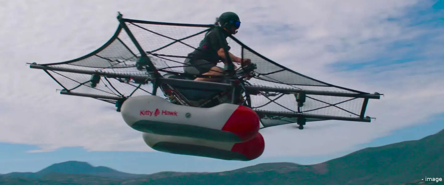 kitty hawk vliegende auto