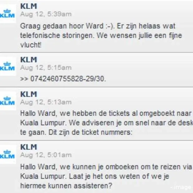 klagers op social media verwachten razen
