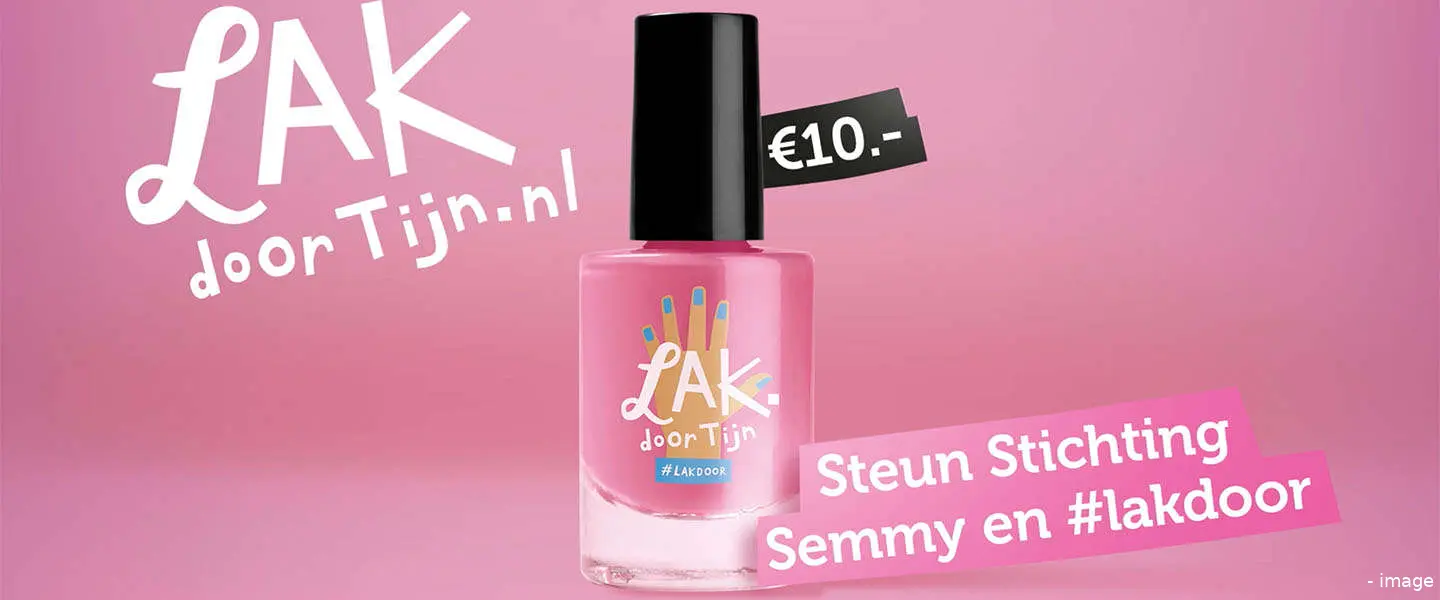 lak door tijn