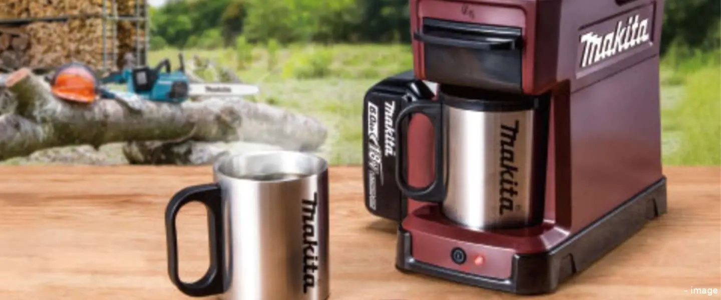 makita koffiezetapparaat nieuw